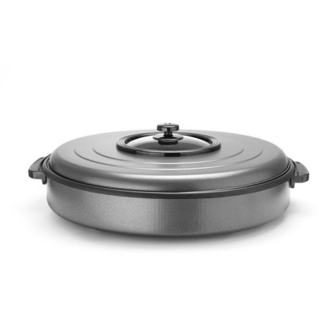 Párty pánev, HENDI, vnitřní pánev 550x(H)60 mm, 230V/1600W, ⌀620x(H)170mm