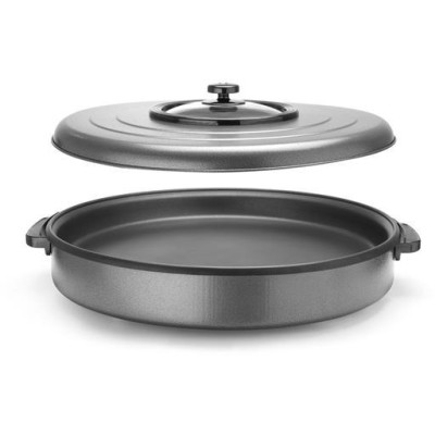 Párty pánev, HENDI, vnitřní pánev 550x(H)60 mm, 230V/1600W, ⌀620x(H)170mm