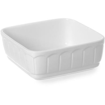 Čtvercová zapékací mísa Rustica, HENDI, 1,1L, 165x165x(H)65mm