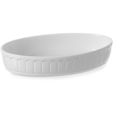 Oválná zapékací mísa Rustica, HENDI, 0,62L, 223x132x(H)42mm