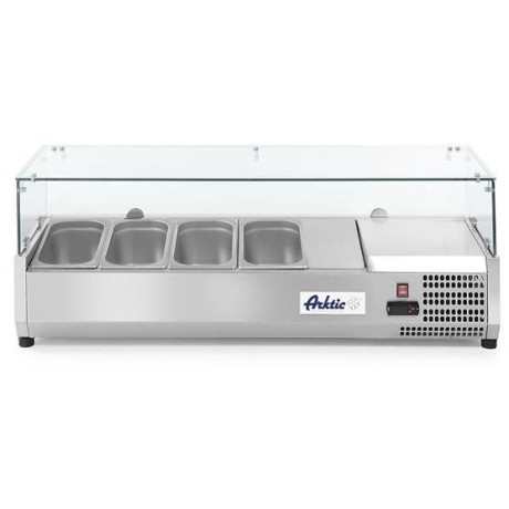 Chladicí zásobník GN 1/3, Arktic, 4x GN 1/3, 230V/180W, 1208x400x(H)456mm