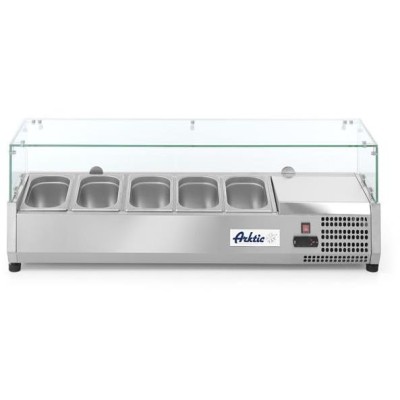 Chladicí zásobník GN 1/4, Arktic, 5 x GN 1/4, 230V/180W, 1205x335x(H)460mm