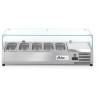Chladicí zásobník GN 1/4, Arktic, 5 x GN 1/4, GN 1/4, 22,5L, 230V/180W, 335x1205x(H)460mm