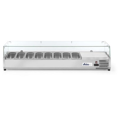 Chladicí zásobník GN 1/4, Arktic, 8x GN 1/4, 230V/180W, 1805x335x(H)460mm