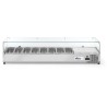 Chladicí zásobník GN 1/4, Arktic, 8x GN 1/4, GN 1/4, 36L, 230V/180W, 335x1805x(H)460mm