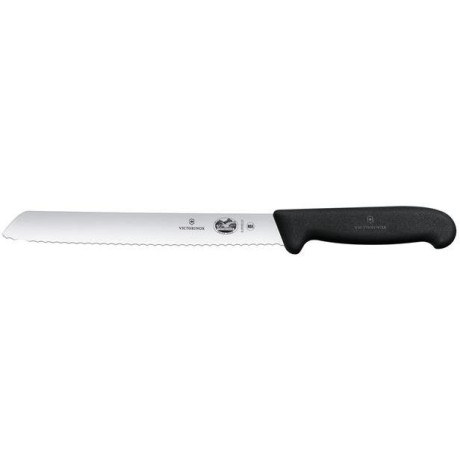 Nůž na pečivo se zoubkovanou čepelí, Victorinox, Černá, (L)348mm