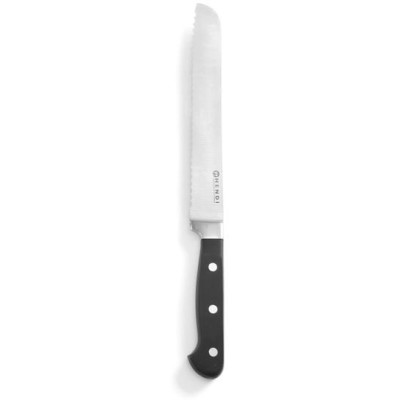 Nůž na chléb, HENDI, Kitchen Line, Černá, (L)335mm