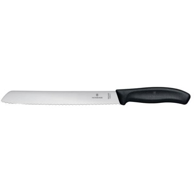 Nůž na chleba, Victorinox, Černá, (L)340mm