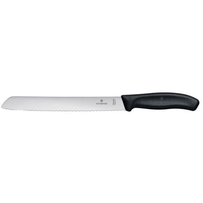 Nůž na chleba, Victorinox, Černá, (L)340mm