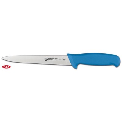 Nůž na filetování ryb Supra Colore, Ambrogio Sanelli, Modrá, (L)310mm
