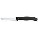 Nůž na zeleninu hladký, Victorinox, Černá, (L)190mm