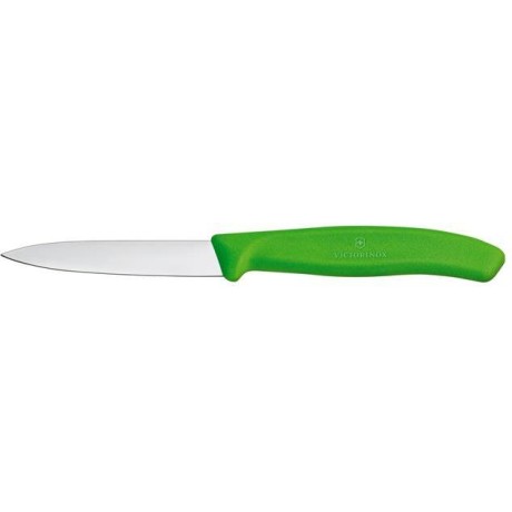 Nůž na zeleninu hladký, Victorinox, Zelená, (L)190mm