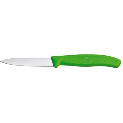 Nůž na zeleninu hladký, Victorinox, Zelená, (L)190mm