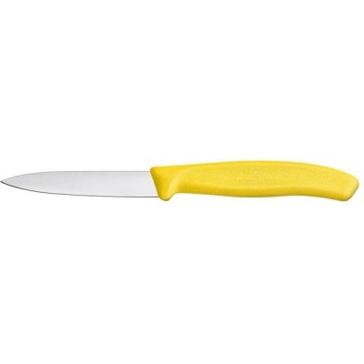 Nůž na zeleninu hladký, Victorinox, Žlutá, (L)190mm
