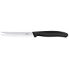 Nůž na sýr a klobásy, Victorinox, Černá, (L)219mm