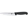 Kuchyňský nůž se širokou čepelí, Victorinox, Černá, (L)284mm