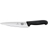 Kuchyňský nůž se širokou čepelí, Victorinox, Černá, (L)314mm