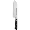 Nůž Santoku s ostřím Granton, řada ÓPERA, Arcos, Černá, (L)303mm