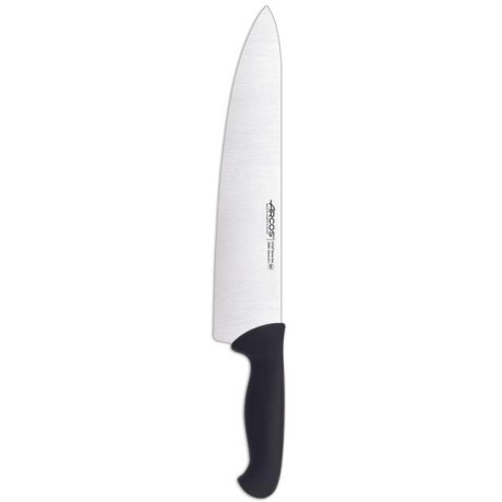 Kuchařský nůž se širokou čepelí, řada 2900, Arcos, Černá, (L)435mm