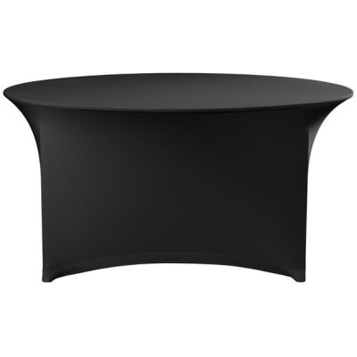 Kryt stolu, kulatý, HENDI, Černá, ⌀1500x(H)760mm
