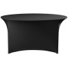 Kulatý kryt na stůl, HENDI, Kitchen Line, 810941, Černá, ⌀1800x(H)760mm