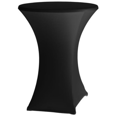 Ubrus kulaty, HENDI, Černá, ⌀850x(H)1150mm