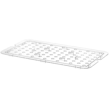 Odtok pro polykarbonátové GN nádoby, HENDI, Profi Line, GN 1/1, Průhledná, 467x263mm