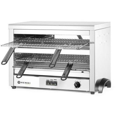 Salamander s křemíkovými tělesy MAXI GN 1/1, HENDI, 400V/4500W, 682x528x(H)455mm