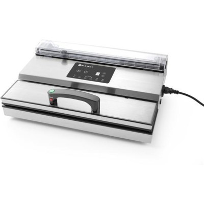 Vakuový balicí stroj, Kitchen Line – lamelový, HENDI, Kitchen Line, těsnící páska 420 mm, 230V/550W, 570x263x(H)150mm
