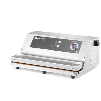 Vakuový balicí stroj - lamelový, HENDI, Profi Line, těsnicí lišta: 350 mm, 230V/250W, 383x293x(H)175mm