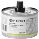 Palivo pro ohřívače knotů - plechovka, HENDI, 200, 24 ks