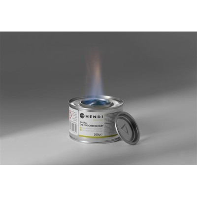 Plechovka hořlavé pasty pod chafing, HENDI, Pasta pod chafing, 6 ks