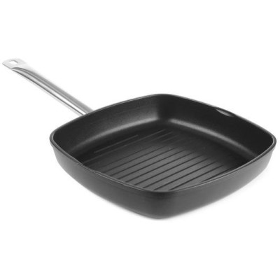 Grilovací pánev Titanium Professional s drážkami, HENDI, 550x290x(H)55mm
