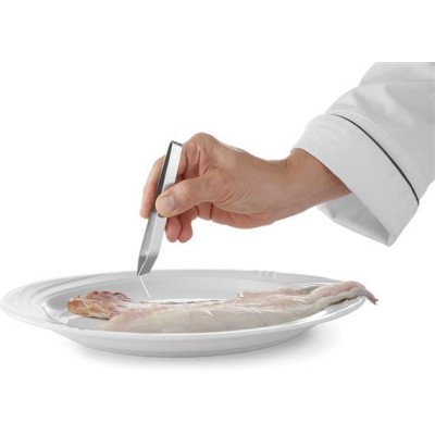 Pinzeta na odstraňování kostí, profilovaná, HENDI, (L)120mm