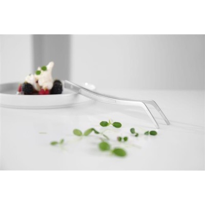 Zahnutá pinzeta s ergonomickou rukojetí, HENDI, (L)240mm