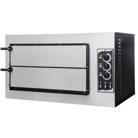 Pec na pizzu Basic 2/50 vetro, Prismafood, 400V/6000W, 915x621x(H)527mm