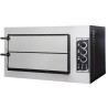 Pec na pizzu Basic 2/50 vetro, Prismafood, 400V/6000W, 915x621x(H)527mm