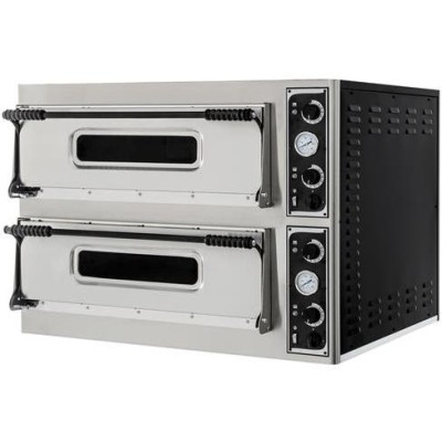 Pec na pizzu ZÁKLADNÍ XXL 66, HENDI, 2 komory , 400V/18000W, 1365x968x(H)745mm