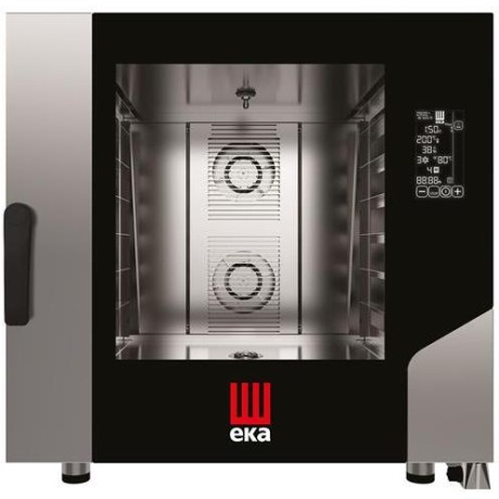 Konvektomat Millenial Black Mask Bakery 6× 600×400 mm, elektrická, Tecnoeka, 400V/10400W, 850x1035x(H)850mm