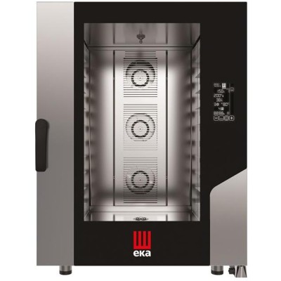 Konvektomat Millennial Black Mask , 10 × 600 × 400 mm - elektronicky řízený, elektrický, Tecnoeka, 400V/15500W, 850x1035x(H)1130