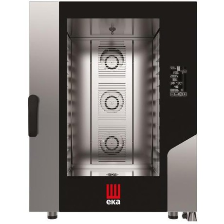 Konvektomat Millennial Black Mask , 10 × 600 × 400 mm - elektronicky řízený, elektrický, Tecnoeka, 400V/15500W, 850x1035x(H)1130