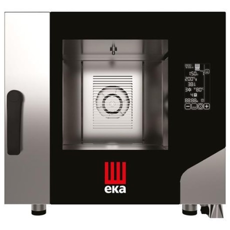 Konvektomat Millenial Black Mask Gastro 5× GN 1/1, elektrická, Tecnoeka, 400V/7800W, 730x849x(H)700mm