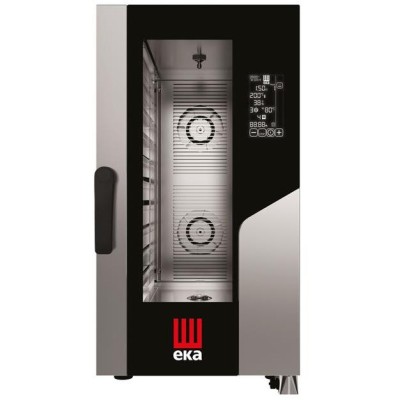 Konvektomat Millennial Black Mask Gastro Compact 10×GN 1/1 - elektrický řízený, Tecnoeka, 400V/15400W, 500x930x(H)970mm