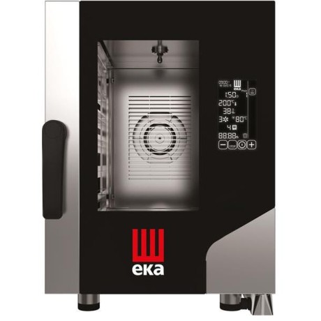 Konvektomat Millennial Black Mask Gastro Compact 6×GN 2/3 konvektomat - elektrický, Tecnoeka, 400V/52000W, 500x750x(H)700mm