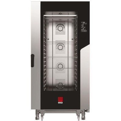 Konvektomat Millennial Black Mask Gastro, 20× GN 1/1 - elektronicky řízený, elektrický, Tecnoeka, 400V/31000W, 930x1035x(H)1900m