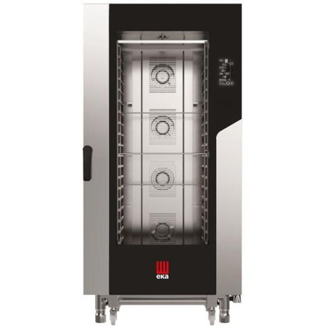 Konvektomat Millennial Black Mask Gastro, 20× GN 1/1 - elektronicky řízený, elektrický, Tecnoeka, 400V/31000W, 930x1035x(H)1900m