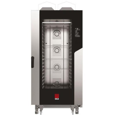 Konvektomat Millennial Black Mask Bakery, 20x GN 1/1 - elektronicky ovládaná, plynová, Tecnoeka, 230V/1450W, 30000kW, 930x1160x(