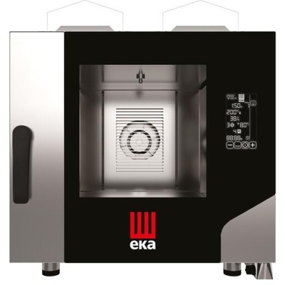 Konvektomat Millennial Black Mask Gastro, 5x GN 1/1 - elektronicky ovládaná, plynová, Tecnoeka, 230V/300W, 9300kW, 730x849x(H)80