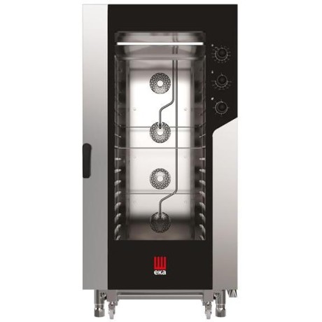 Konvektomat Millennial Smart Bakery, 16 × 600 × 400 mm - elektromechanicky ovládaný, elektrický, Tecnoeka, 400V/31000W, 930x1035