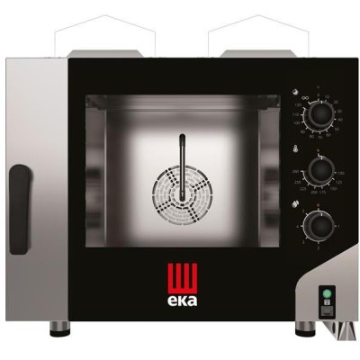 Konvektomat Millennial Smart Bakery, 4x600x400 mm - ovládaná elektromechanicky, plynová, Tecnoeka, 230V/300W, 9,3kW, 850x1041x(H